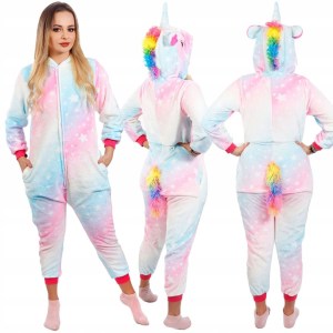 UNICORN PAJAMAS KIGURUMI R.S JUMPSUIT DISGUISE ONESIE ONE-PIECE - Pilt 6