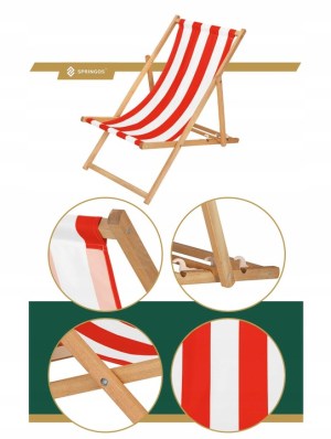 WOODEN BEACH CHAIR FOLDING GARDEN BEACH CHAIRS BELTS MANUFACTURER - obrazek 13