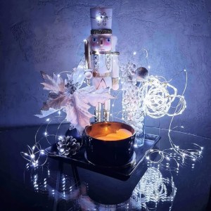 20LED WIRE LIGHTS COLD WHITE MICRO STRINGS BATTERY OPERATED CHRISTMAS TREE LIGHT - Vaizdas 11