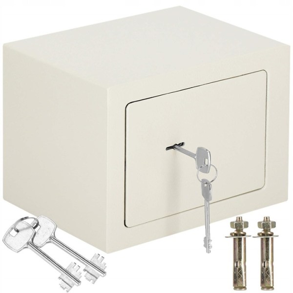 HOME KEY SAFE BOX SOLID OFFICE STRONG ARMORED CASH REGISTER