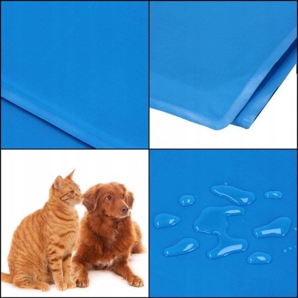 GEL COOLING MAT FOR ANIMALS DOG CAT LARGE XL 40x30 COOL BED