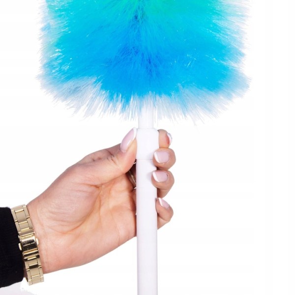 TELESCOPIC DUST BROOM LONG BRUSH WART SWEEPER COBWEB XXL