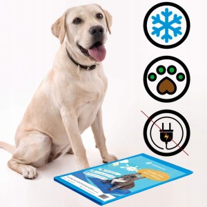 GEL COOLING MAT FOR ANIMALS DOG CAT LARGE XL 40x30 COOL BED - imagine 4