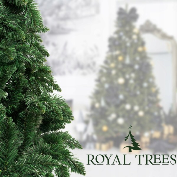 ARTIFICIAL CHRISTMAS TREE PE 180cm LIKE LIVE FOREST PINE DELUX ROYAL TREES PREMIUM