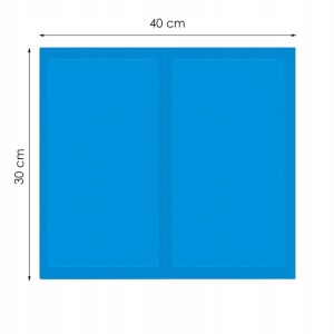 GEL COOLING MAT FOR ANIMALS DOG CAT LARGE XL 40x30 COOL BED - imagine 7