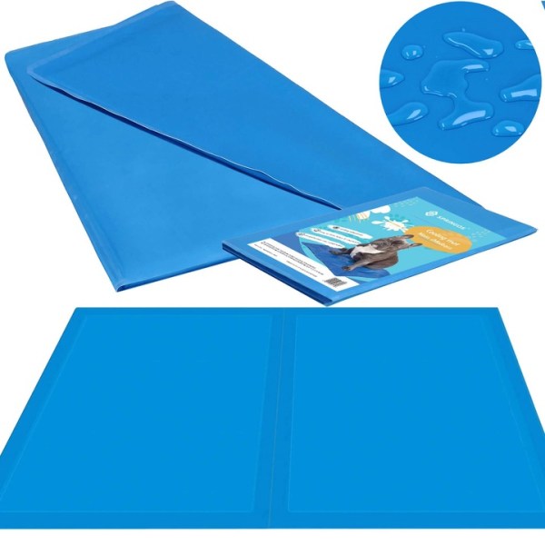 GEL COOLING MAT FOR ANIMALS DOG CAT LARGE XL 40x30 COOL BED