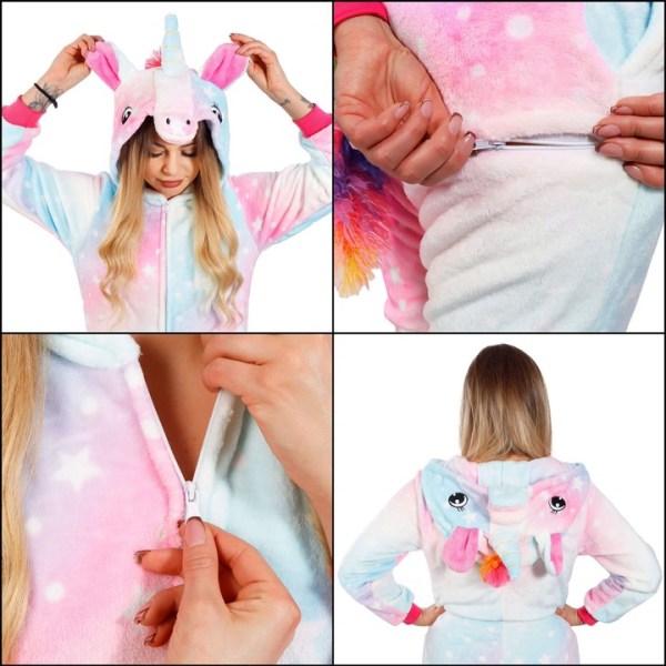 UNICORN PAJAMAS KIGURUMI R.S JUMPSUIT DISGUISE ONESIE ONE-PIECE