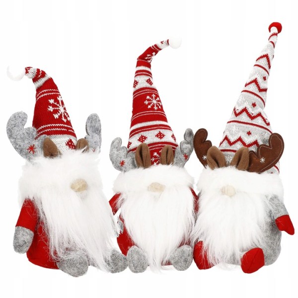3 PIECES GNOMES GNOME GNOMES FOR CHRISTMAS UNDER THE CHRISTMAS TREE CHRISTMAS DECORATION 3 PIECES GNOMES GNOME GNOMES FOR CHRISTMAS UNDER THE CHRISTMAS TREE CHRISTMAS DECORATION