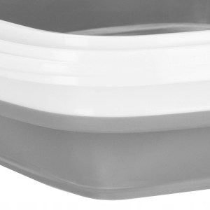 BUCKET SILICONE BUCKET WITH HANDLE FOLDING UNIVERSAL LARGE TOURIST - Afbeelding 12