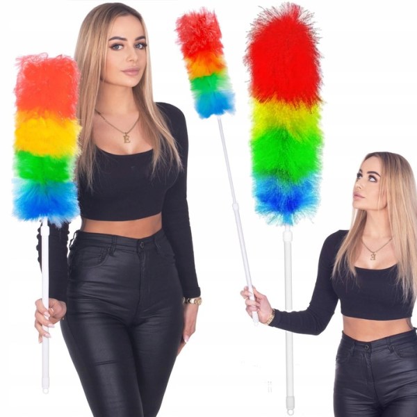 TELESCOPIC DUST BROOM LONG BRUSH WART SWEEPER COBWEB XXL TELESCOPIC DUST BROOM LONG BRUSH WART SWEEPER COBWEB XXL