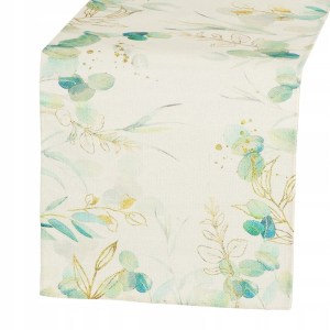 DECORATIVE FLOWER TABLECLOTH 180x32cm FOR TABLE DECORATIVE TREAD SMOOTH PREMIUM DECORATIVE FLOWER TABLECLOTH 180x32cm FOR TABLE DECORATIVE TREAD SMOOTH PREMIUM