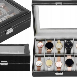 ORGANIZER WATCH BOX 10x JEWELRY ELEGANT BOX FOR WOMEN ORGANIZER WATCH BOX 10x JEWELRY ELEGANT BOX FOR WOMEN