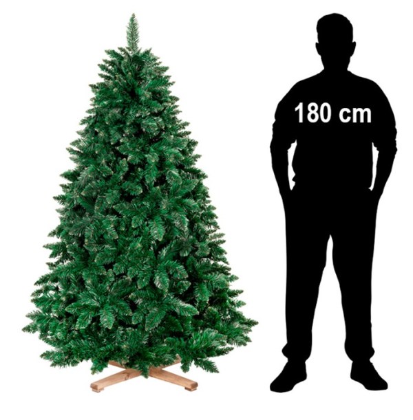 ARTIFICIAL CHRISTMAS TREE PE 180cm LIKE LIVE FOREST PINE DELUX ROYAL TREES PREMIUM
