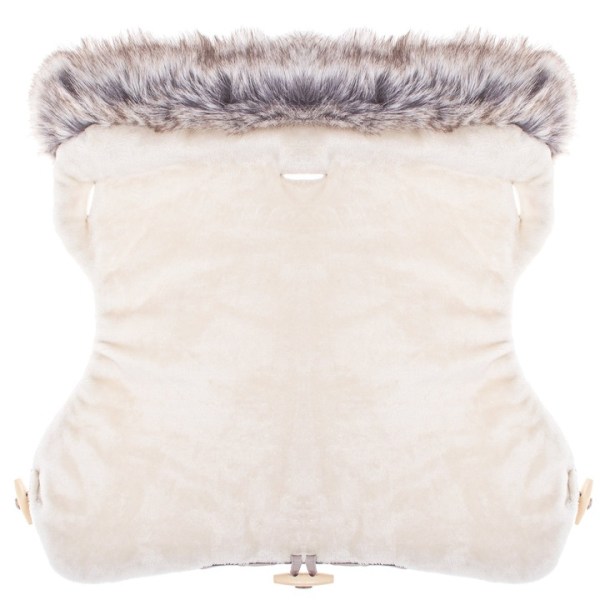 MUFF FOR THE STROLLER, INSULATED GLOVE, FUR MUFF, FUR MUFF, WARM GUARD