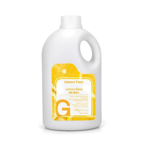 그린트리 레몬 에이드 베이스 1.8kg, 1.8L, 1개