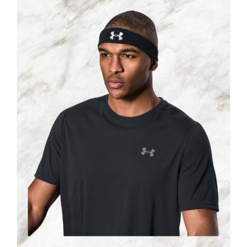 언더아머 UNDERARMOUR 남성 UA 퍼포먼스 헤드밴드 1276990-001 1104758