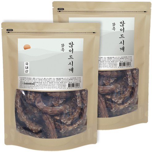 닭목 많이드시개 대용량 국내산 애견 수제간식 400g x 2봉 강아지간식, 350g