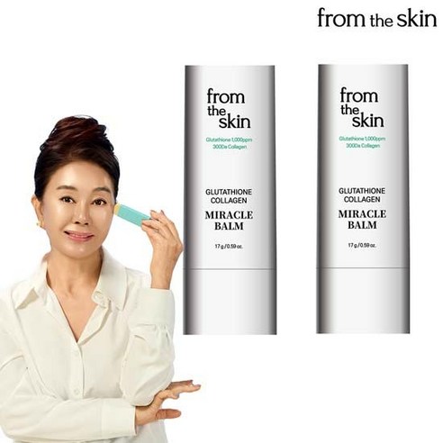 [KT알파쇼핑]배우 김청의 동안비법! 프롬더스킨 미라클밤 1+1, 1개, 17g