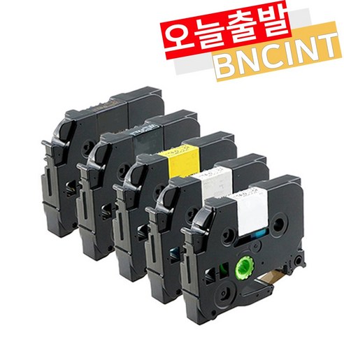 브라더 PT-P300BT PT-D600 PT-P700 PT-P900W PT-D200 라벨지 라벨테이프 라벨프린터기 호환, 투명바탕/검정글자 (TZe-131), 12mm