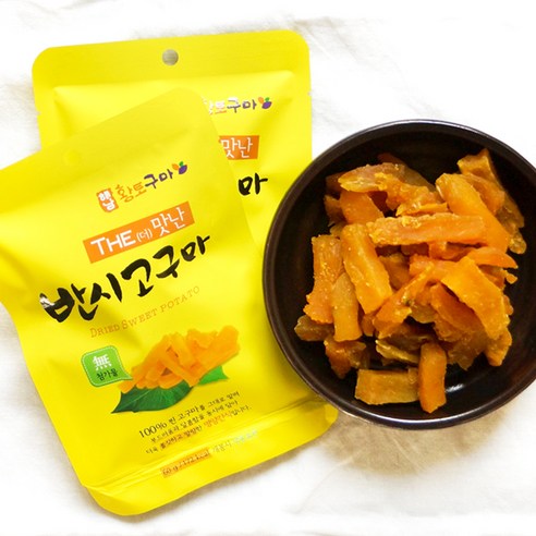 해남 반시 국산 꿀고구마말랭이 60g, 40개