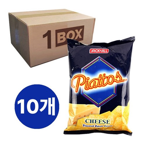 피아토스 치즈맛 감자칩 85g x 10개