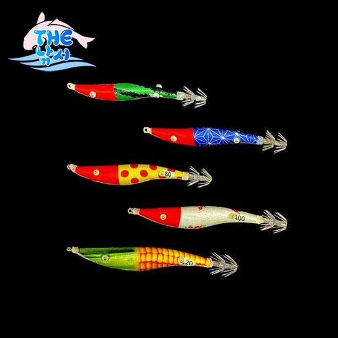 더낚시 UST 한치메탈 이카메탈에기 오모리 (60g-120g), 옥수수, 120g, 1개