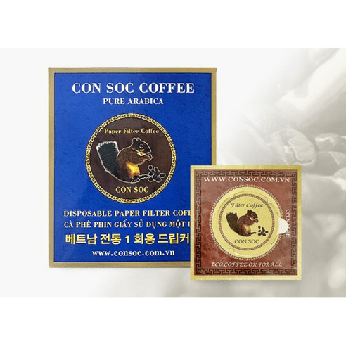 콘삭 페이퍼필터 퓨어아라비카 100% 커피 7g, 10개입, 1개