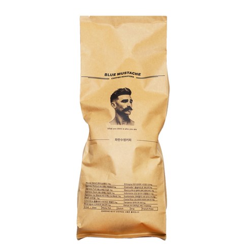 파란수염 하우스 브랜드, 1kg, 홀빈(분쇄안함), 1개