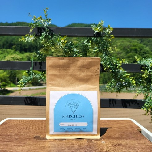 마르체사커피 롱다크 블렌드 원두, 1개, 1kg, 홀빈(분쇄안함)