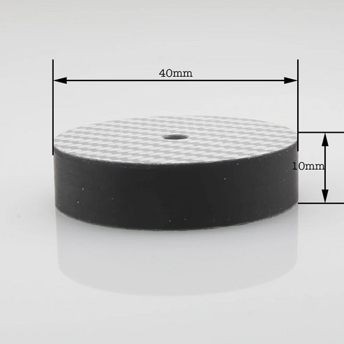 CF4010W 백색 탄소 섬유 스피커 격리 스파이크베이스 패드 신발 피트 Hifi, 01 4pcs