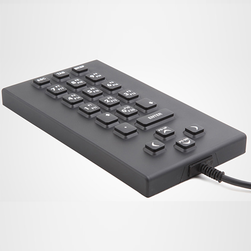 Clavier numérique en silicone 21 touches – SIK 21 – PrehKeyTec GmbH