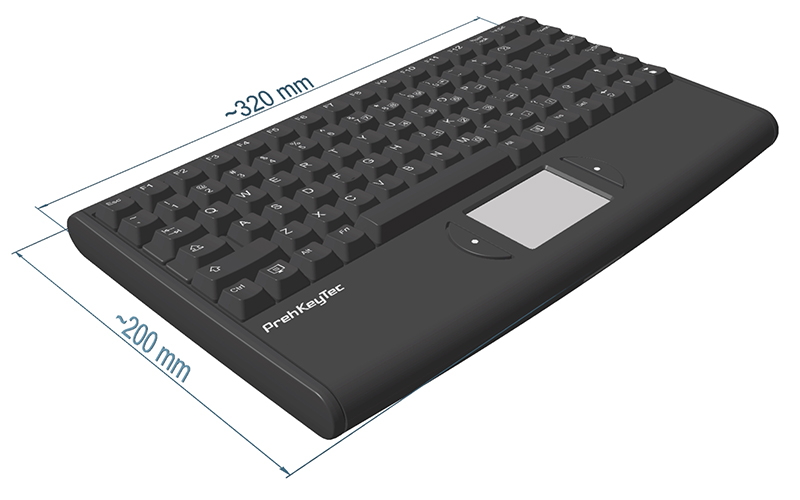 Clavier de véhicule mobile – MW 820 – PrehKeyTec GmbH