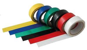 Pack de 10 rouleaux couleur jaune