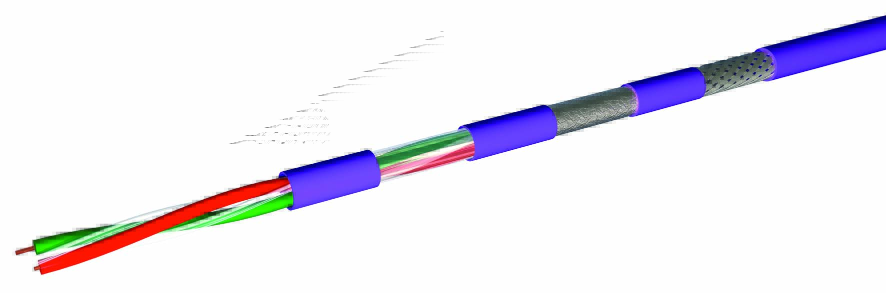 Câble PROFIBUS 1X2XAWG22/1 système SIEMENS et FIP gaine LSZH C1