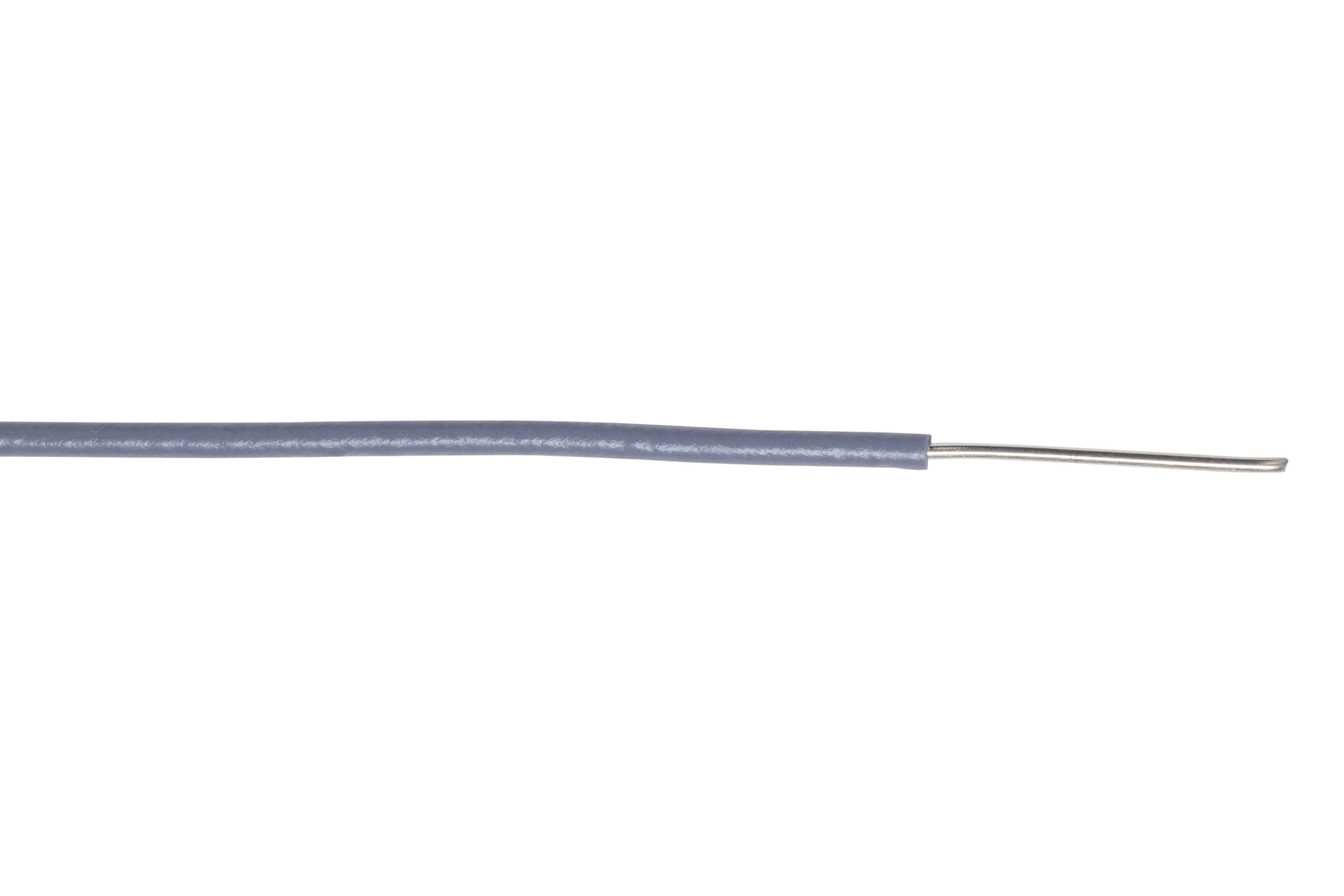 Fil de câblage rigide jarretière 1X5/10 gris – Bobine de 200m