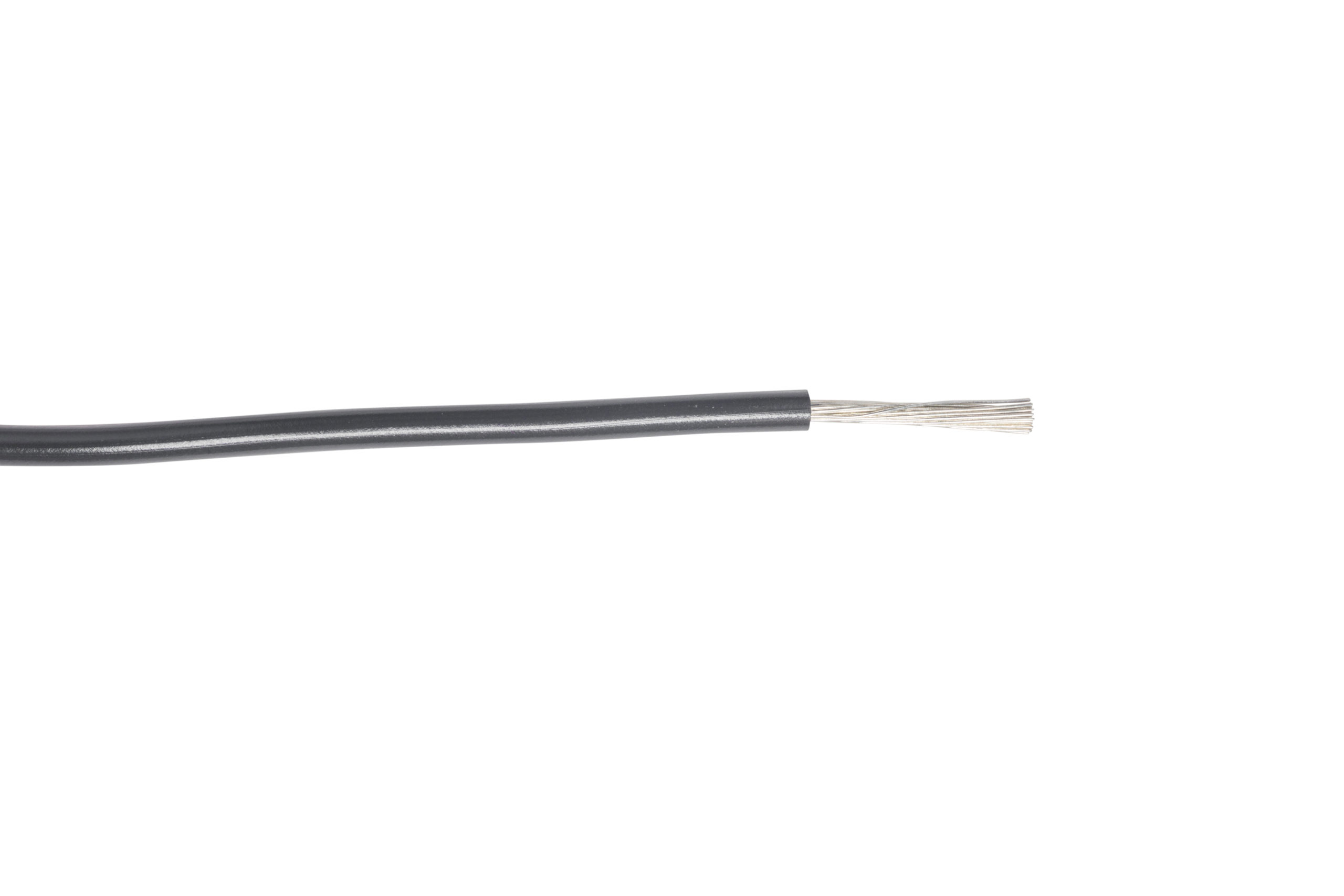 Fil de câblage souple UL/CSA 1XAWG18 type UL1007/1569 300V 105°C noir – Bobine 305m