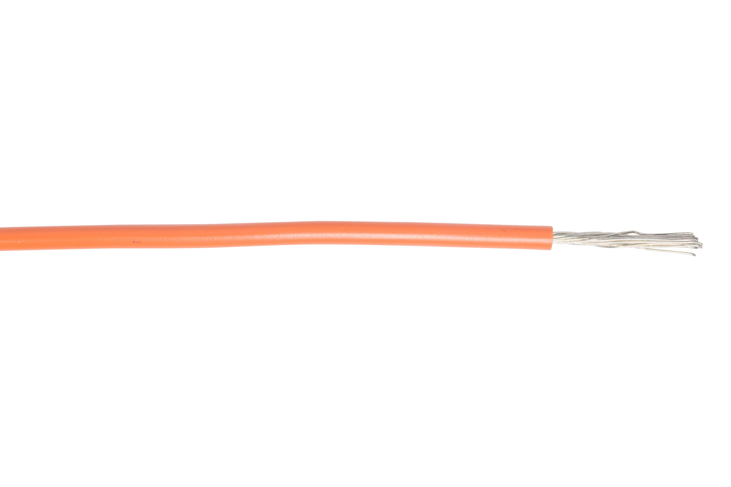 Fil de câblage souple UL/CSA 1XAWG20 type UL1007/1569 300V 105°C orange – Bobine 305m