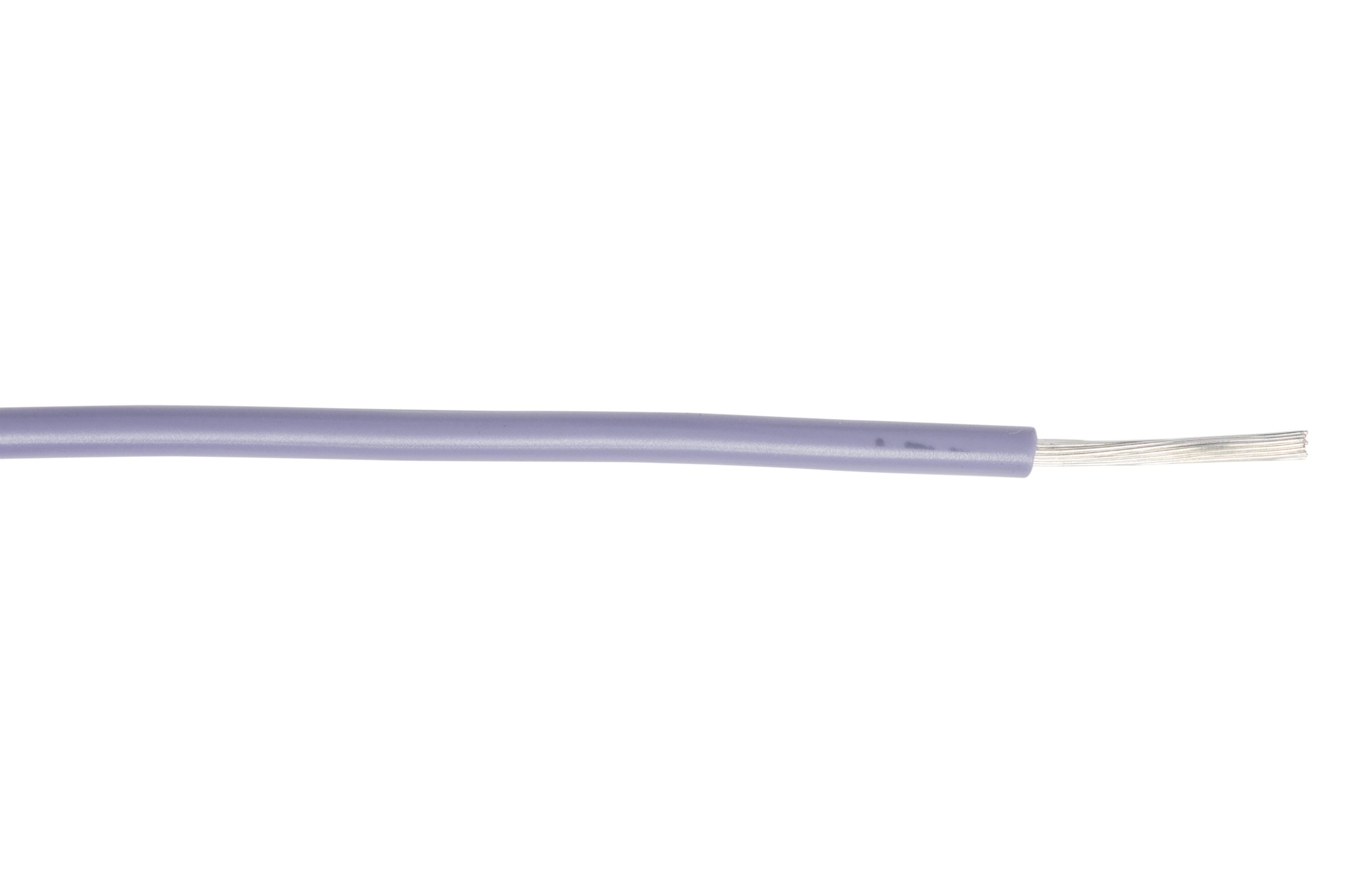 Fil de câblage souple UL/CSA 1XAWG18 type UL1015 600V 105°C violet – Bobine 305m
