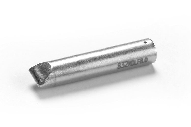 Panne à souder ERSADUR – Série 832 – Sans plomb – face coudée des deux côtés – 8.0mm/0.315in
