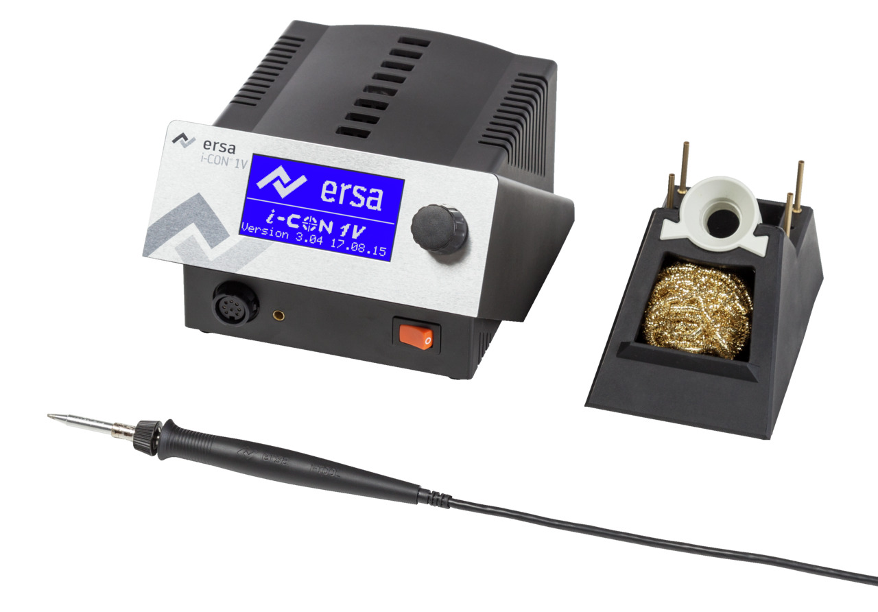 Station de soudage ERSA i-CON 1V (avec interface) – Kit avec fer à souder i-TOOL