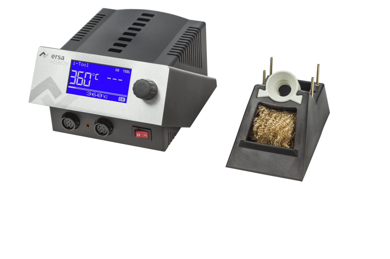 Station de soudage et dessoudage ERSA i-CON 2V – avec i-TOOL