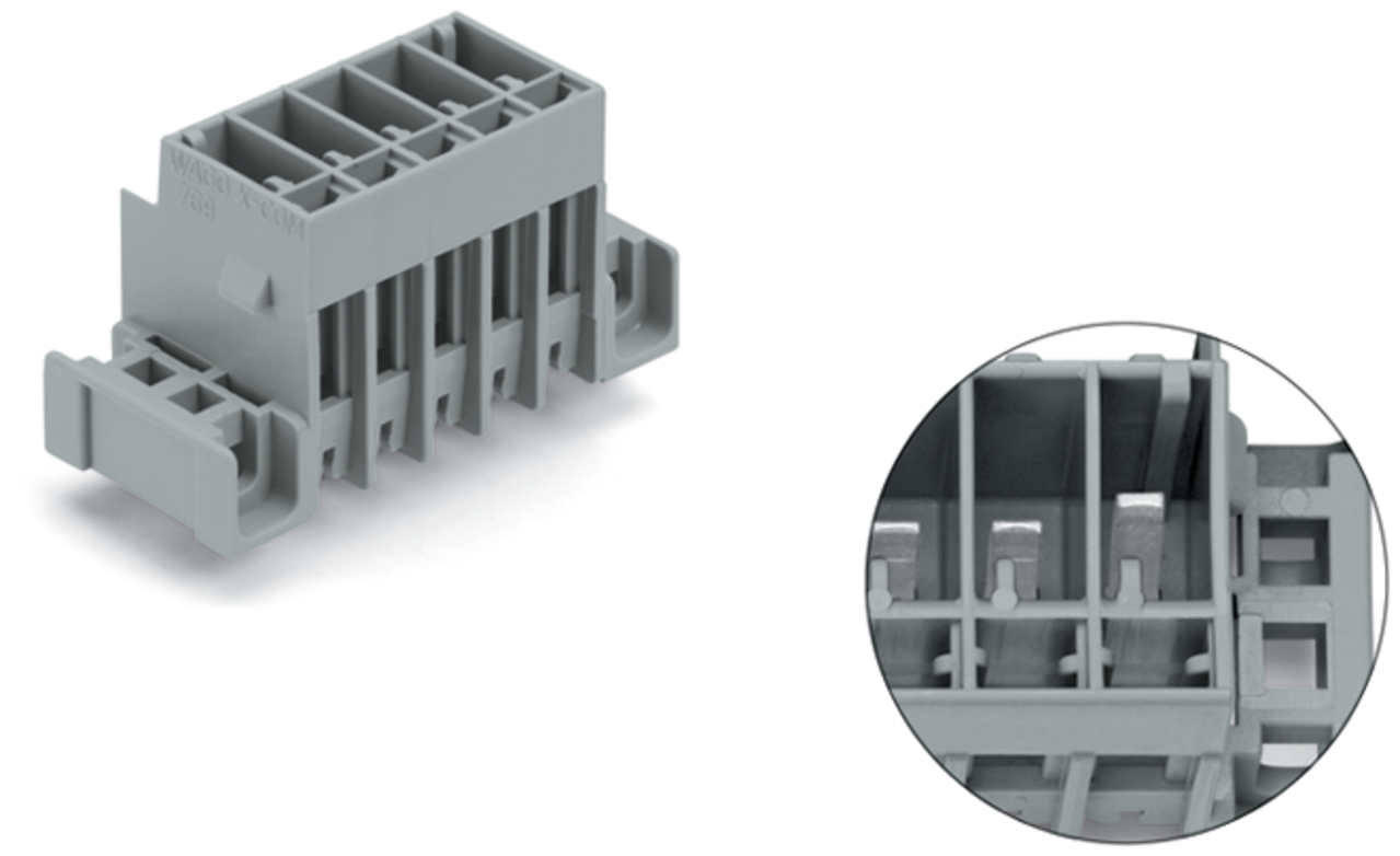 Connecteur mâle THT 1.0 x 1.0