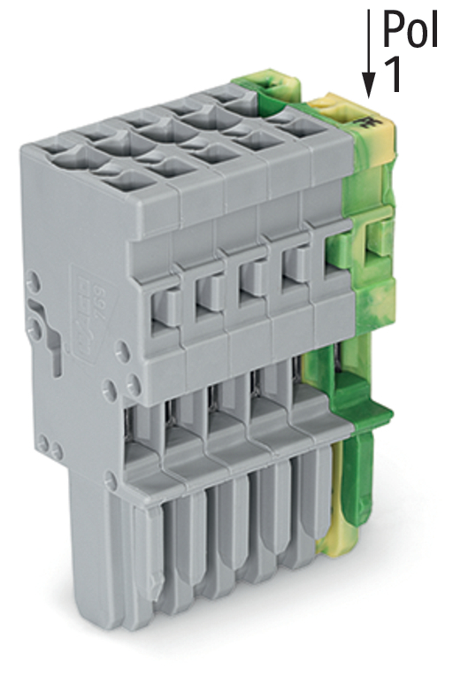 Connecteur femelle pour 1 cond 769-106/000-036