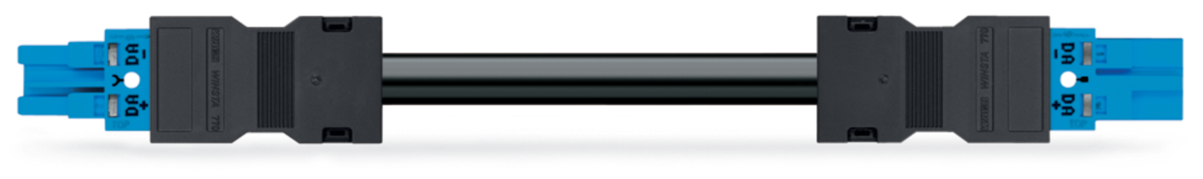 Raccord de câble bleu 771-8982/016-701