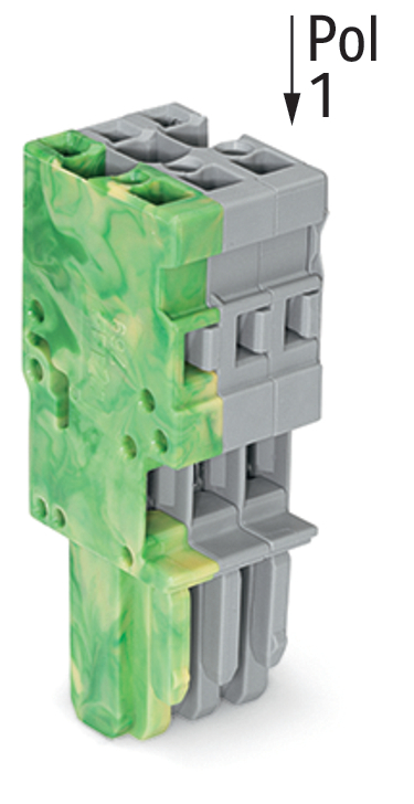 Connecteur femelle pour 1 cond 769-103/000-037