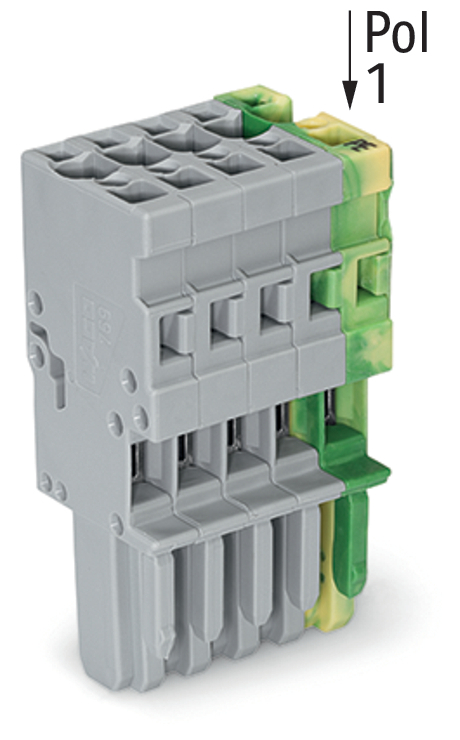 Connecteur femelle pour 1 cond 769-105/000-036