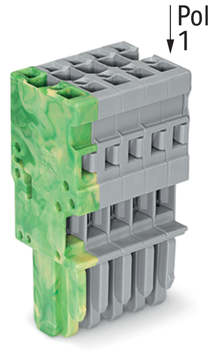 Connecteur femelle pour 1 cond 769-105/000-037