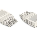 Connecteur femelle 4 pôles ave 770-124 Connecteur femelle 4 pôles ave 770-124