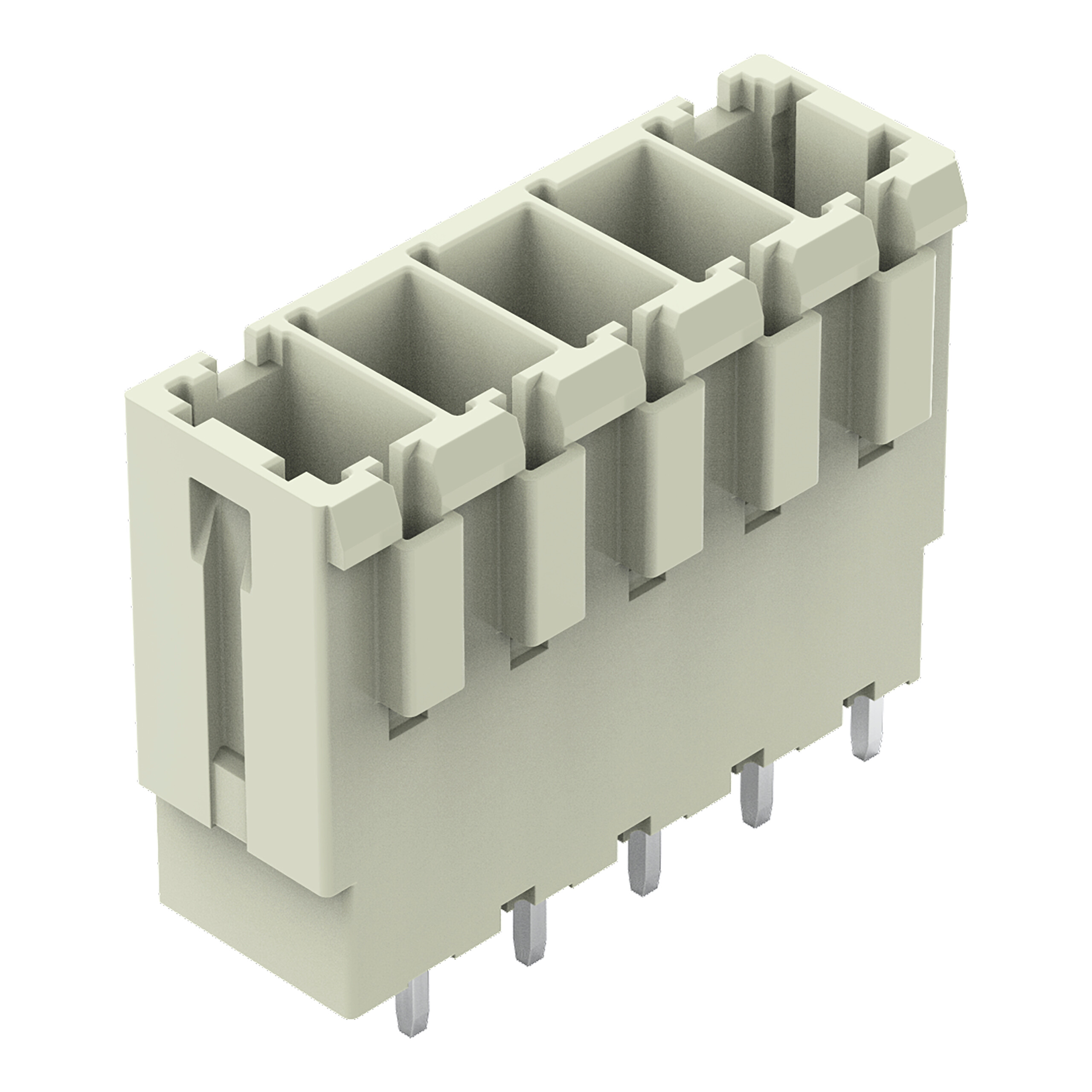 Conn male br droite pi 7,62mm/