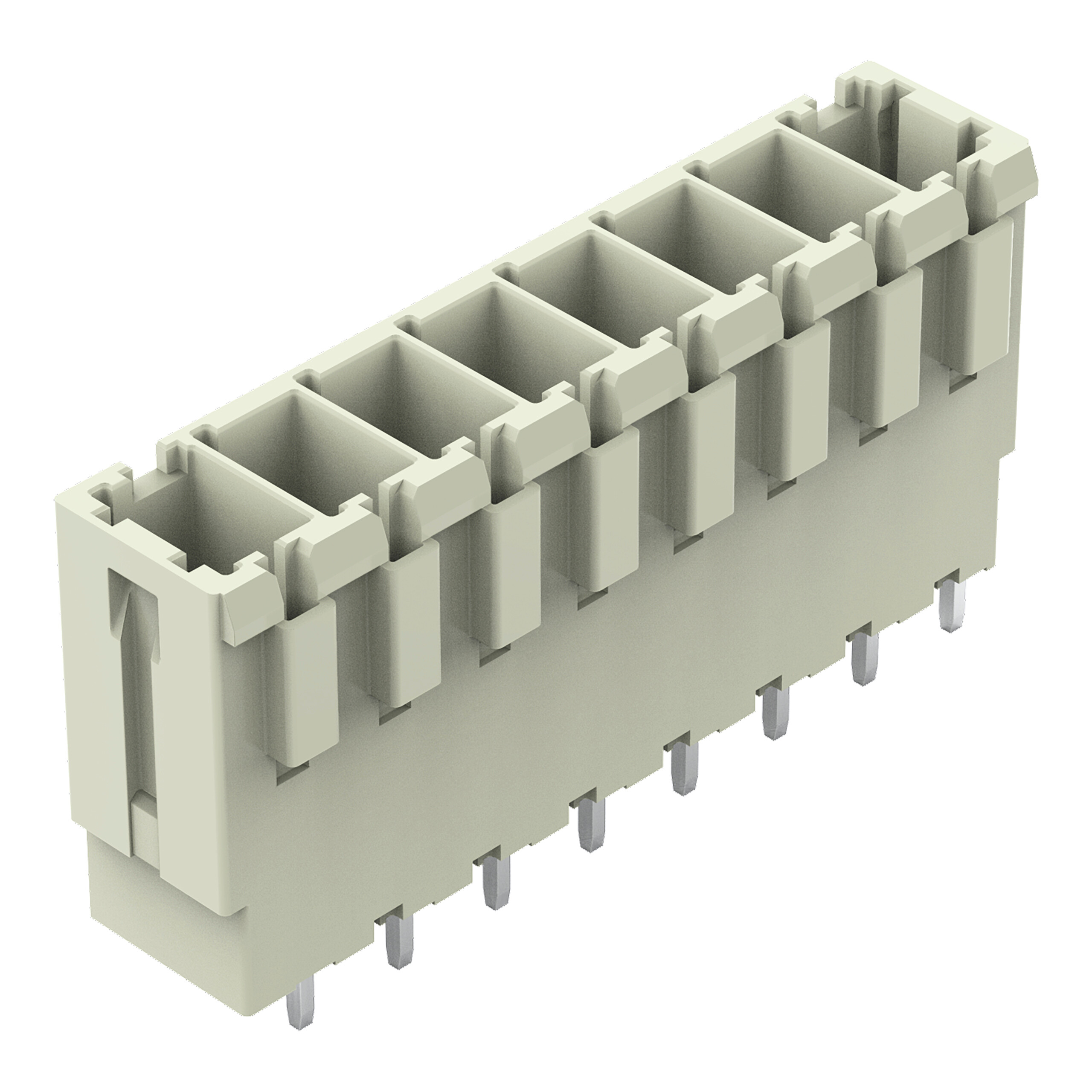 Conn male br droite pi.7,62mm/